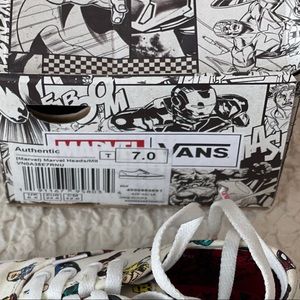 Sz 7 Vans Marvel Heads